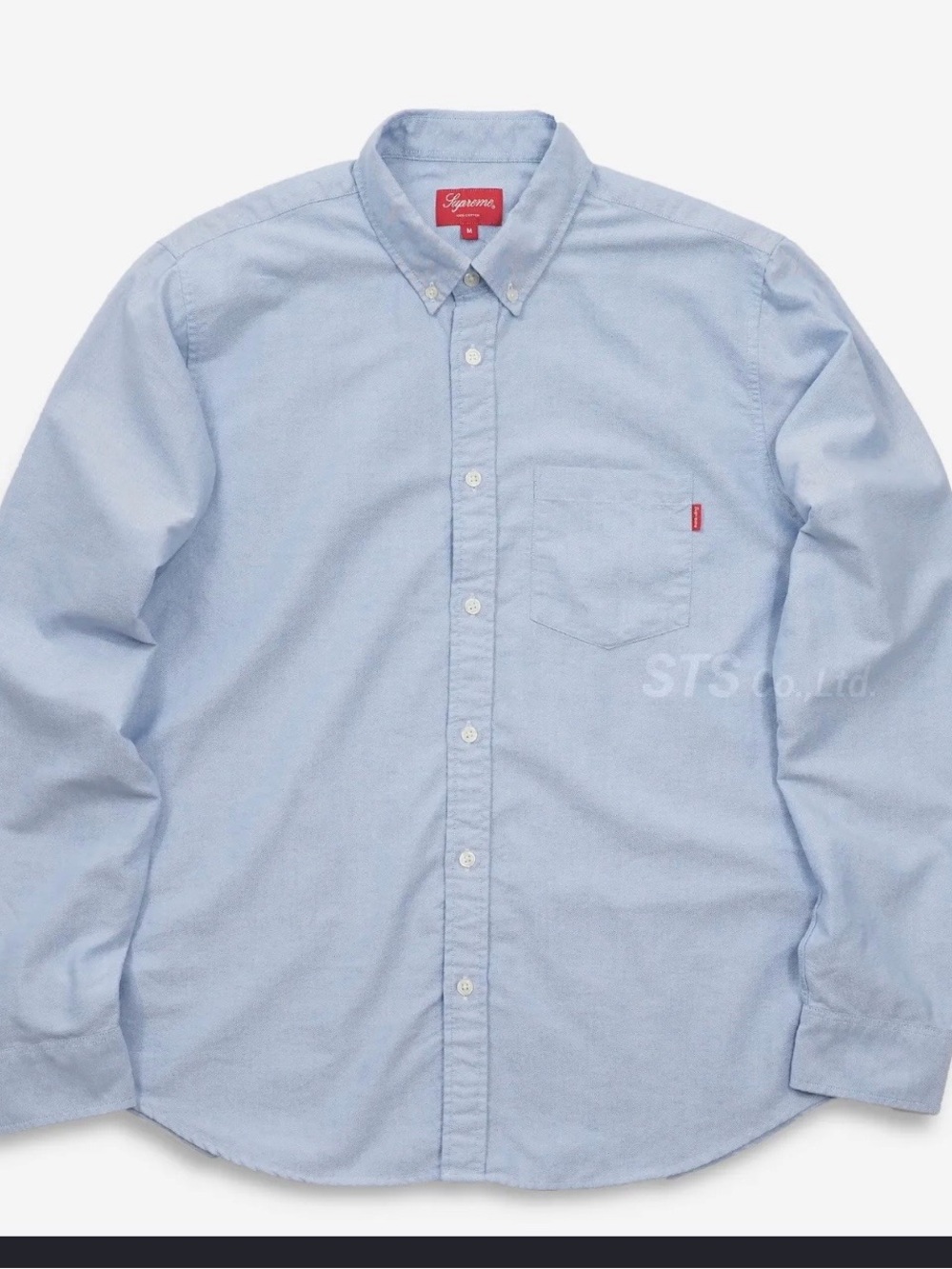 Supreme Light Blue Oxford Button-Down Shirt